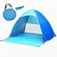 Quick Automatic Beach Tent Outdoor Beach Shade Sun Shelter Tent UPF50+ Portable Beach Canopy For Camping Fishing - Slobuy