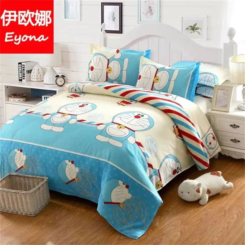 Quilt Cover1.5x2.0m Student Dormitory Single Duvet Cover Double Duvet Single Child 1.1m Lattice Plant Floral Geometric Pattern - Slobuy