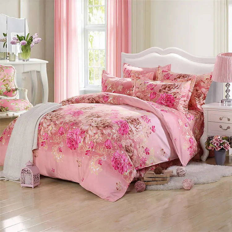 Quilt Cover1.5x2.0m Student Dormitory Single Duvet Cover Double Duvet Single Child 1.1m Lattice Plant Floral Geometric Pattern - Slobuy