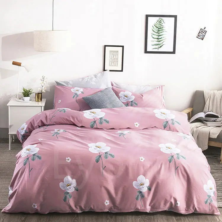 Quilt Cover1.5x2.0m Student Dormitory Single Duvet Cover Double Duvet Single Child 1.1m Lattice Plant Floral Geometric Pattern - Slobuy