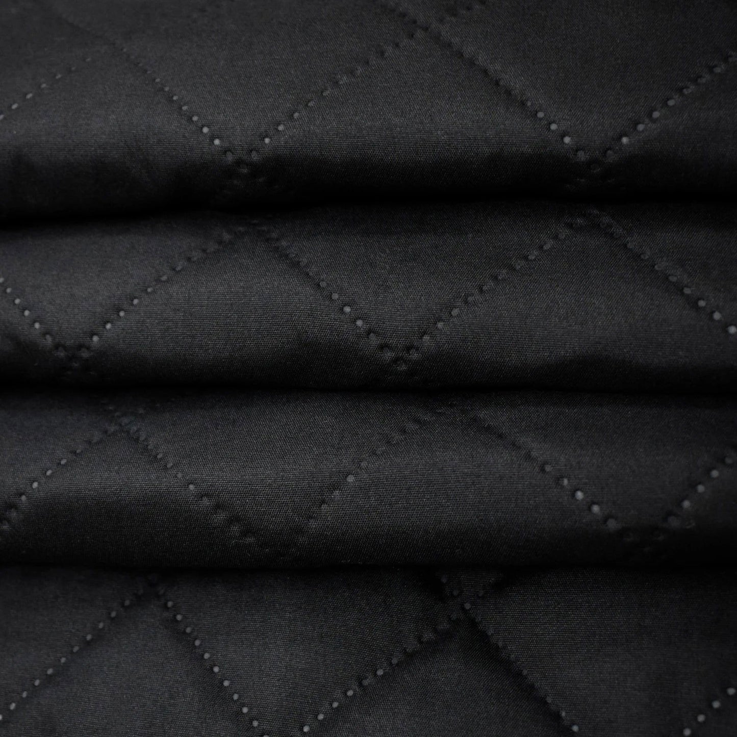Quilted 100% Blackout Curtains for Living Room Heavy Duty Window Drapes Bedroom Winter Thick Thermal Curtains Eyelets Ready Made - Slobuy