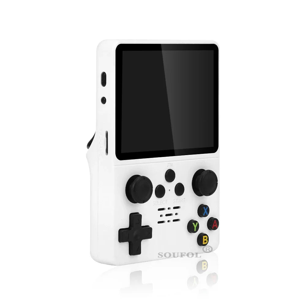R35S Retro Handheld Video Game Console 3.5Inch IPS Screen Mini Portable Game Player 15000+ Games Classic Gaming Emulator Gift - Slobuy
