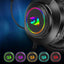 REDRAGON HYLAS H260 RGB Gaming Headphone,3.5mm Surround Sound Computer PC Headset Earphones Microphone for PS4 Switch Xbox-one - Slobuy