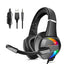 RGB Gaming Headset with Noise Canceling Microphone Surround Sound LED Headphones for PS5 PS4 Xbox One PC Laptop Mac Computer PC - Slobuy