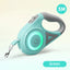 ROJECO 5M Automatic Retractable Dog Leash LED Luminous Leading Fashion Light Straps For Dog Puppy Pet Flexi Walking Running Lead - Slobuy