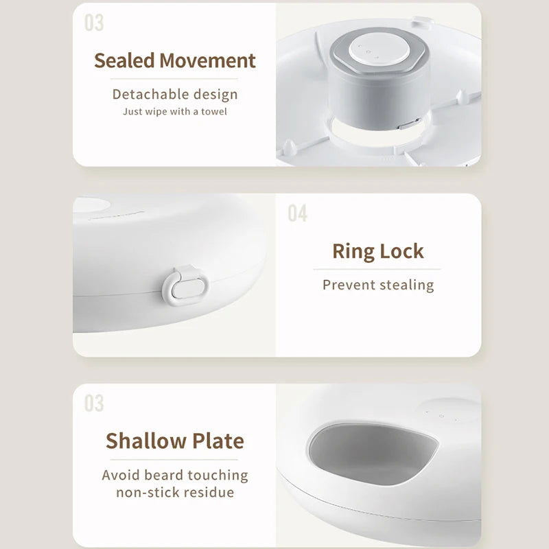 ROJECO 6 Meals Automatic Pet Feeder Smart Cat Food Dispenser For Wet & Dry Food Kibble Dispenser Accessories Auto Feeder For Cat - Slobuy
