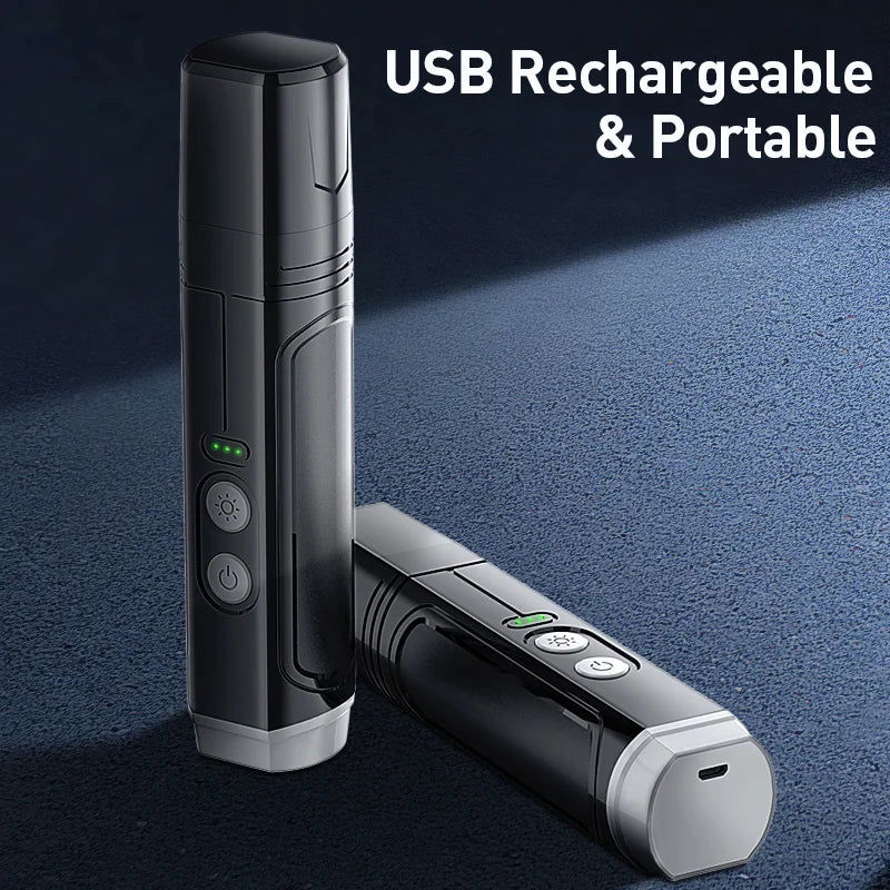 ROJECO P3 Electric Pet Nail Grinder Professional Dog Nail Clippers + 2 LED Light Rechargeable Cat Claw Nail Grooming Accessories - Slobuy