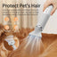 ROJECO Portable 2 in 1 Pet Hair Dryer for Cat Dog Grooming Comb Brush with Electric Spray Water Steam Mute Pet Hair Water Blower - Slobuy