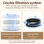 ROJECO Stainless Steel Cat Water Fountain Automatic Cat Drinker Drinking Fountain For Cats Dogs Pet Water Dispenser Accessories - Slobuy