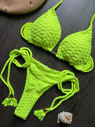 RUOTONGSEPT Sexy Bikini Set 2023 Swimsuit Women Swimwear Push Up Thong Brazilian Bathing Suit Beach Wear Biquinis Bather Female - Slobuy
