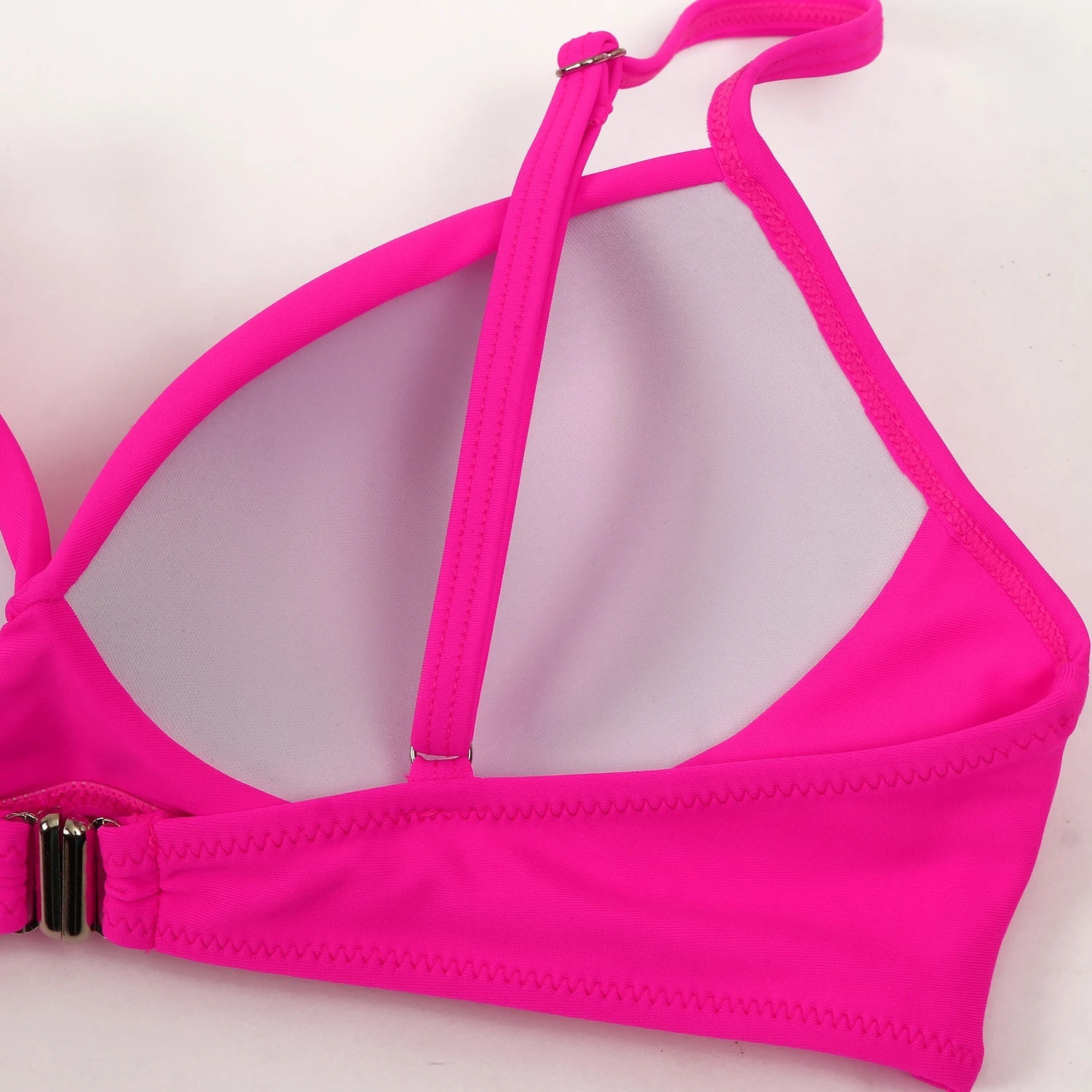 RUUHEE High Waist Bikini 2023 Woman Swimsuit Women Swimwear Bathing Suit Padded Push Up Ruched Swimsuit Women Bikini Set - Slobuy