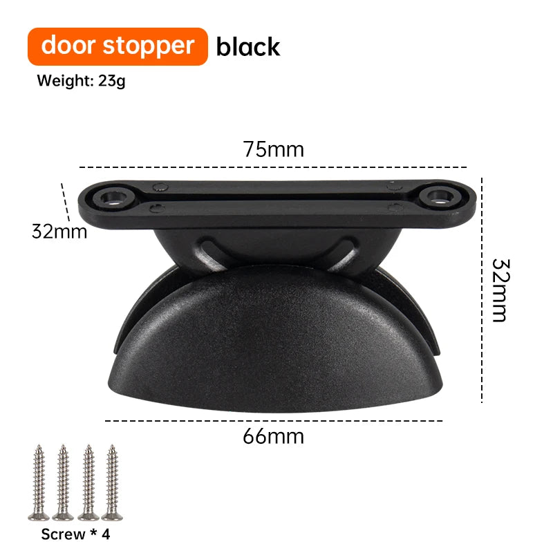 RV anti-collision door fixing buckle, hatch stopper, half round accessory, 5 wheels, camping caravan, trailer, cabin - Slobuy