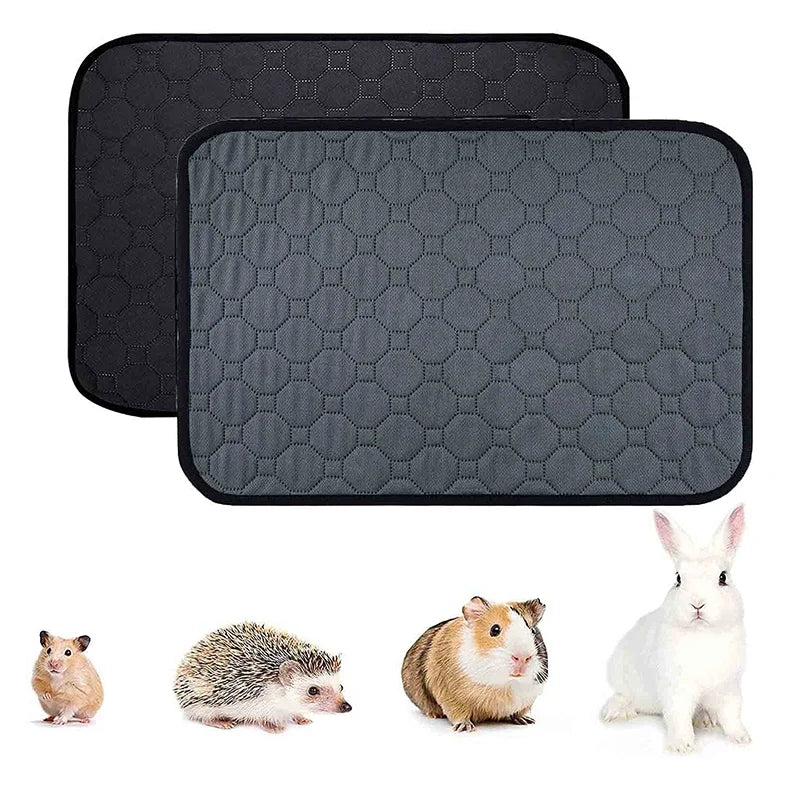Rabbit Guinea Pig Cage Liner Small Pet Items Waterproof Anti Slip Bedding Mat Highly Absorbent Pee Pad for Hamsters Accessories - Slobuy