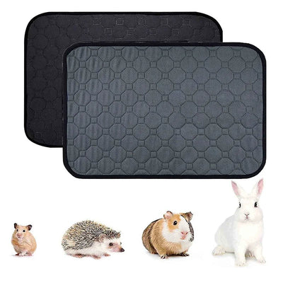 Rabbit Guinea Pig Cage Liner Small Pet Items Waterproof Anti Slip Bedding Mat Highly Absorbent Pee Pad for Hamsters Accessories - Slobuy