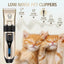 Dog Clipper Dog Hair Clippers Grooming (Pet/Cat/Dog/Rabbit) Haircut Trimmer Shaver Set Pets Cordless Rechargeable Professional - Slobuy