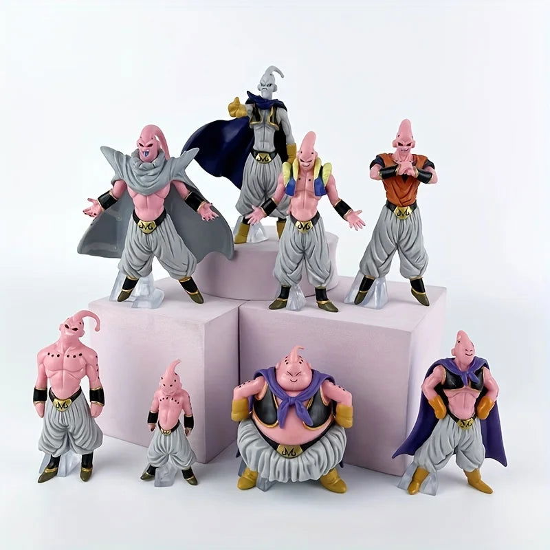 Random 1Pcs Dragon Ball Z Anime Figure Majin Buu Fat Buu PVC Action Figures Collection Model Toys For Children Adult Gifts - Slobuy