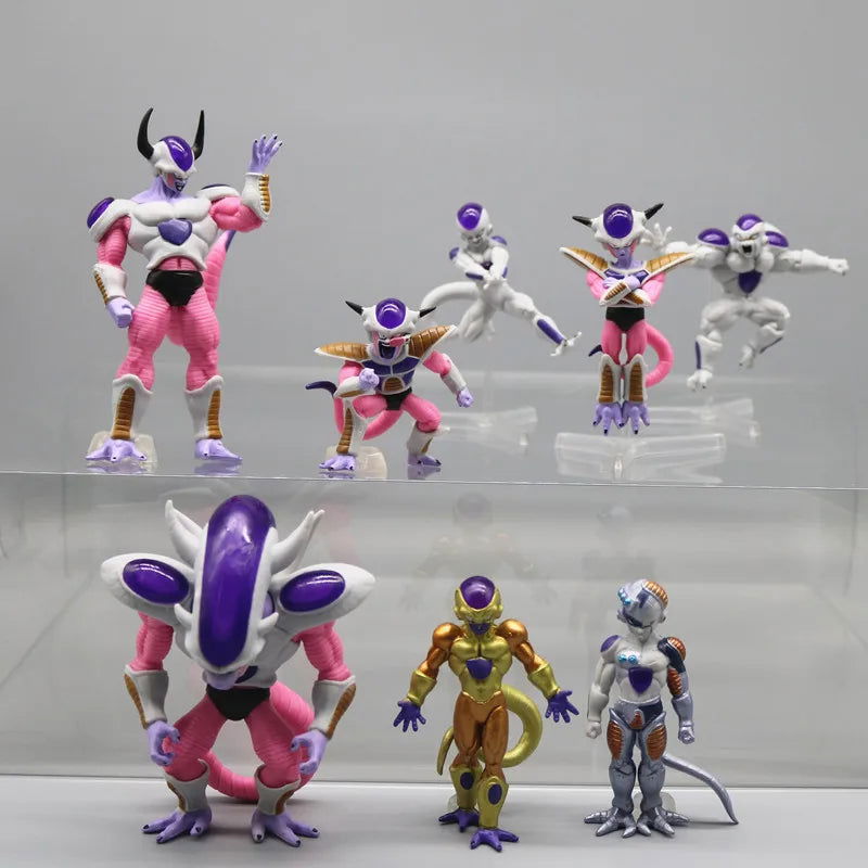Random one pc Dragon Ball Z Frieza PVC Action Figure Collection Model Toys 8-12cm - Slobuy
