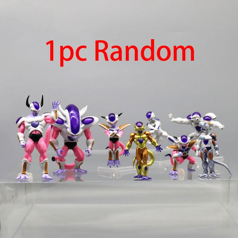 Random one pc Dragon Ball Z Frieza PVC Action Figure Collection Model Toys 8-12cm - Slobuy