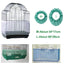 Receptor Seed Guard Nylon Mesh Bird Parrot Cover Soft Easy Cleaning Nylon Airy Fabric Mesh Bird Cage Cover Seed Catcher Guard - Slobuy