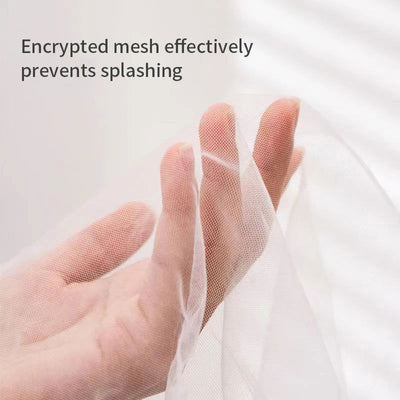Receptor Seed Guard Nylon Mesh Bird Parrot Cover Soft Easy Cleaning Nylon Airy Fabric Mesh Bird Cage Cover Seed Catcher Guard - Slobuy