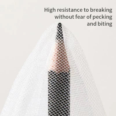 Receptor Seed Guard Nylon Mesh Bird Parrot Cover Soft Easy Cleaning Nylon Airy Fabric Mesh Bird Cage Cover Seed Catcher Guard - Slobuy
