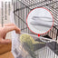 Receptor Seed Guard Nylon Mesh Bird Parrot Cover Soft Easy Cleaning Nylon Airy Fabric Mesh Bird Cage Cover Seed Catcher Guard - Slobuy