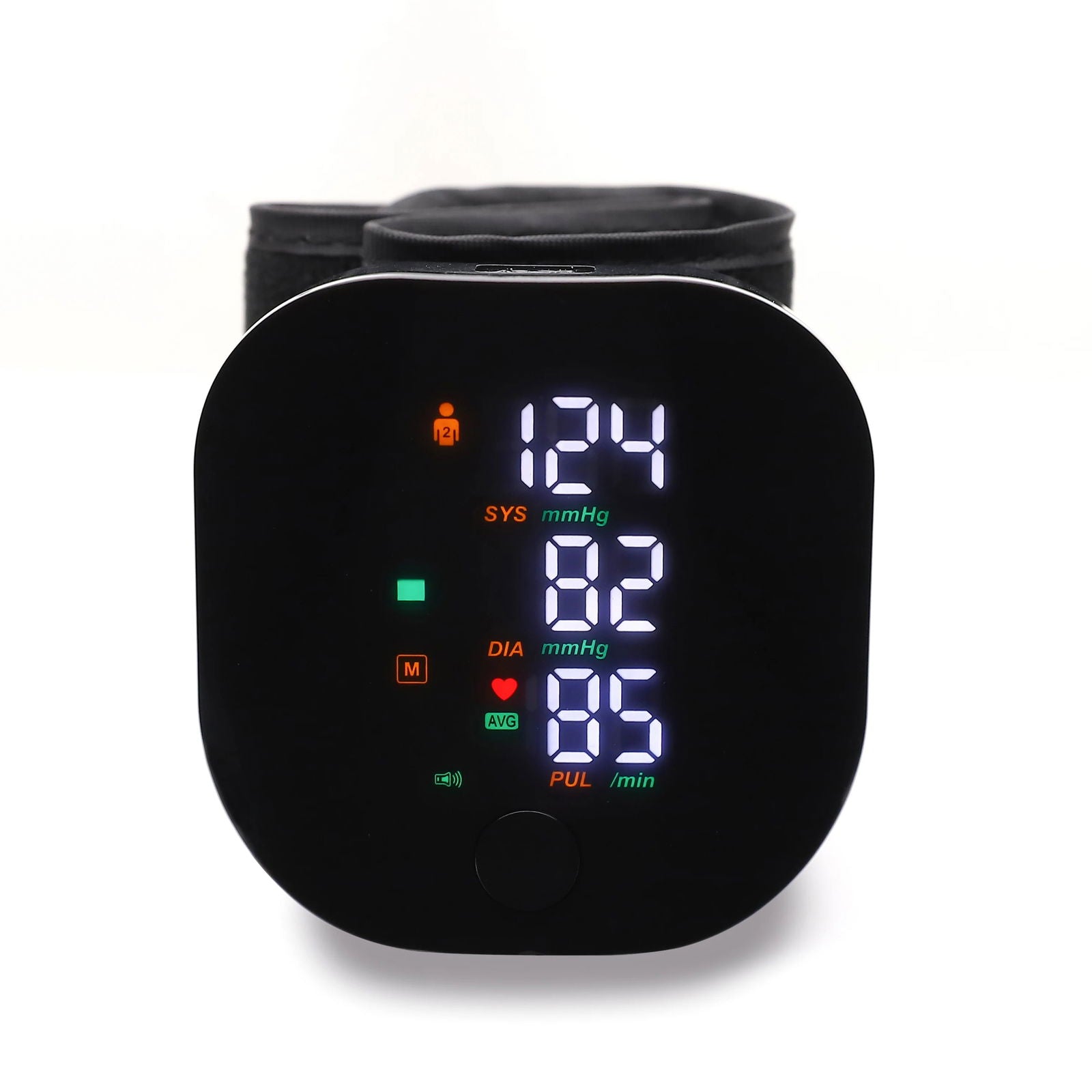Rechargeable Wrist Blood Pressure Monitor Medical English Voice Digitlal Tensiometro Health Sphygmomanometer Tonometer - Slobuy