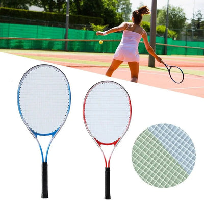 Red Blue Child Tennis Racket Training Professional Tennis Racquet Parent Child Interactive Shockproof Beginner Racquet Unisex - Slobuy