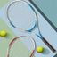 Red Blue Child Tennis Racket Training Professional Tennis Racquet Parent Child Interactive Shockproof Beginner Racquet Unisex - Slobuy