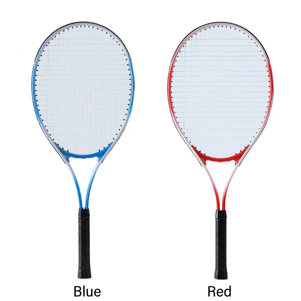 Red Blue Child Tennis Racket Training Professional Tennis Racquet Parent Child Interactive Shockproof Beginner Racquet Unisex - Slobuy