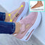 Red Sneakers Women Shoes Woman Tennis Shoes Canvas Shoe Female Casual Shoes Ladies Sport Shoes Platform Sneaker Hollow Out Shoes - Slobuy