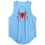 Red Spider Printed Summer Quick Dry Gym Tank Top Mens Bodybuilding Vest Mesh Fitness Sleeveless T Shirt Muscle Workout Clothing - Slobuy