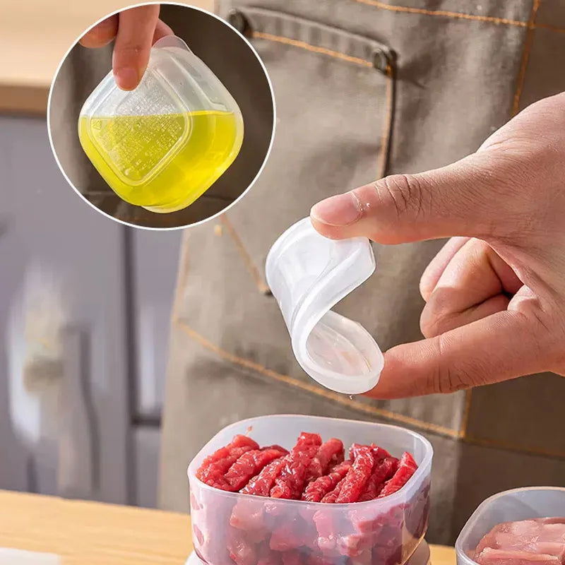 Refrigerator Freezing Antibacterial Storage Box Frozen Meat Food-Grade Dedicated Classification Sealed Small Fresh-Keeping Box - Slobuy