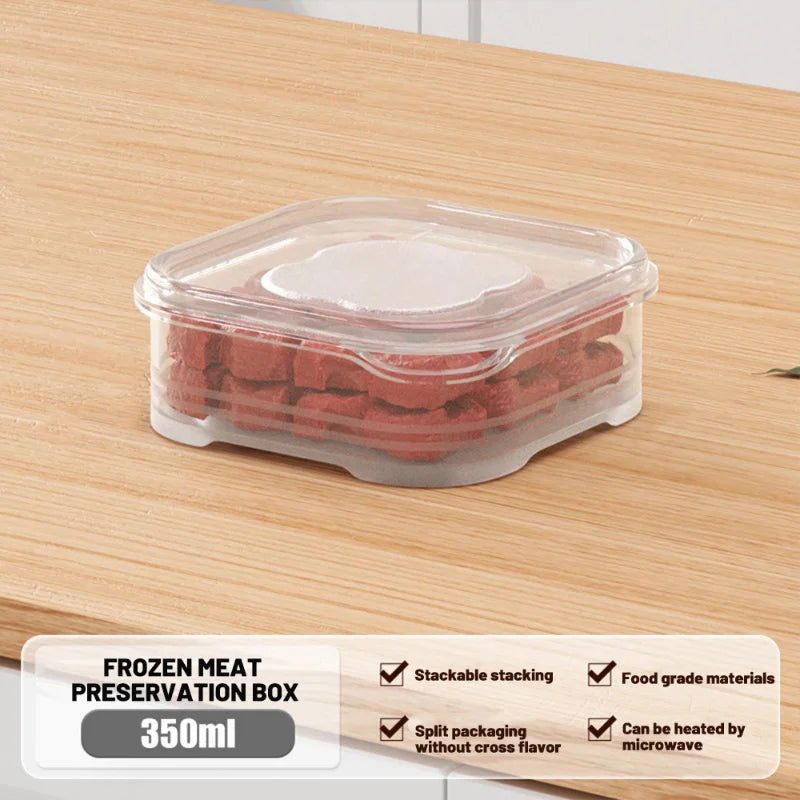 Refrigerator Freezing Antibacterial Storage Box Frozen Meat Food-Grade Dedicated Classification Sealed Small Fresh-Keeping Box - Slobuy