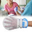 Rehabilitation Finger Gloves Brace Breathable Anti-Slip Auxiliary Fixed Gloves for Elderly Disabled Patient Hand Training Gloves - Slobuy