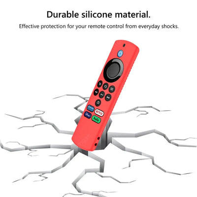 Remote Controller Cover with Lanyard Drop-proof Protector for Amazon Fire TV Stick Lite Television Accessories - Slobuy