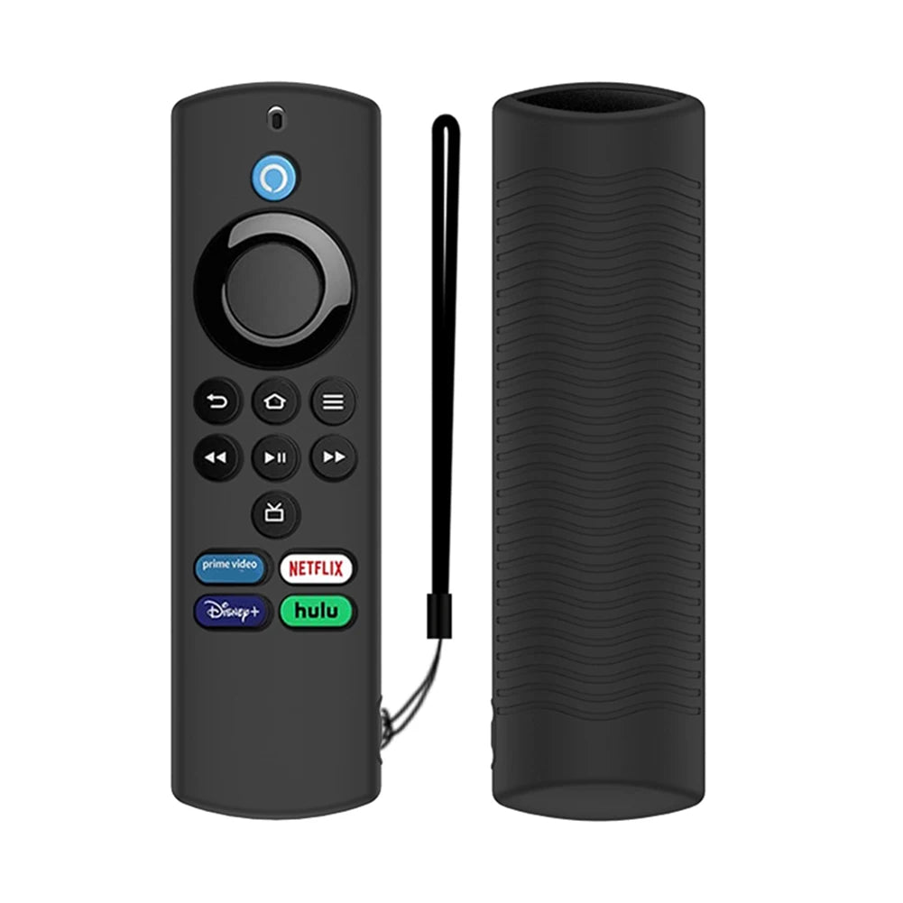 Remote Controller Cover with Lanyard Drop-proof Protector for Amazon Fire TV Stick Lite Television Accessories - Slobuy