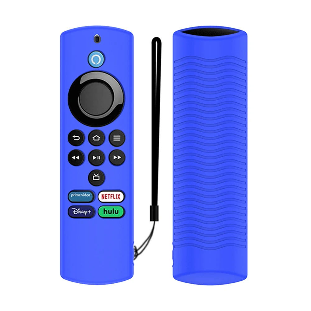 Remote Controller Cover with Lanyard Drop-proof Protector for Amazon Fire TV Stick Lite Television Accessories - Slobuy