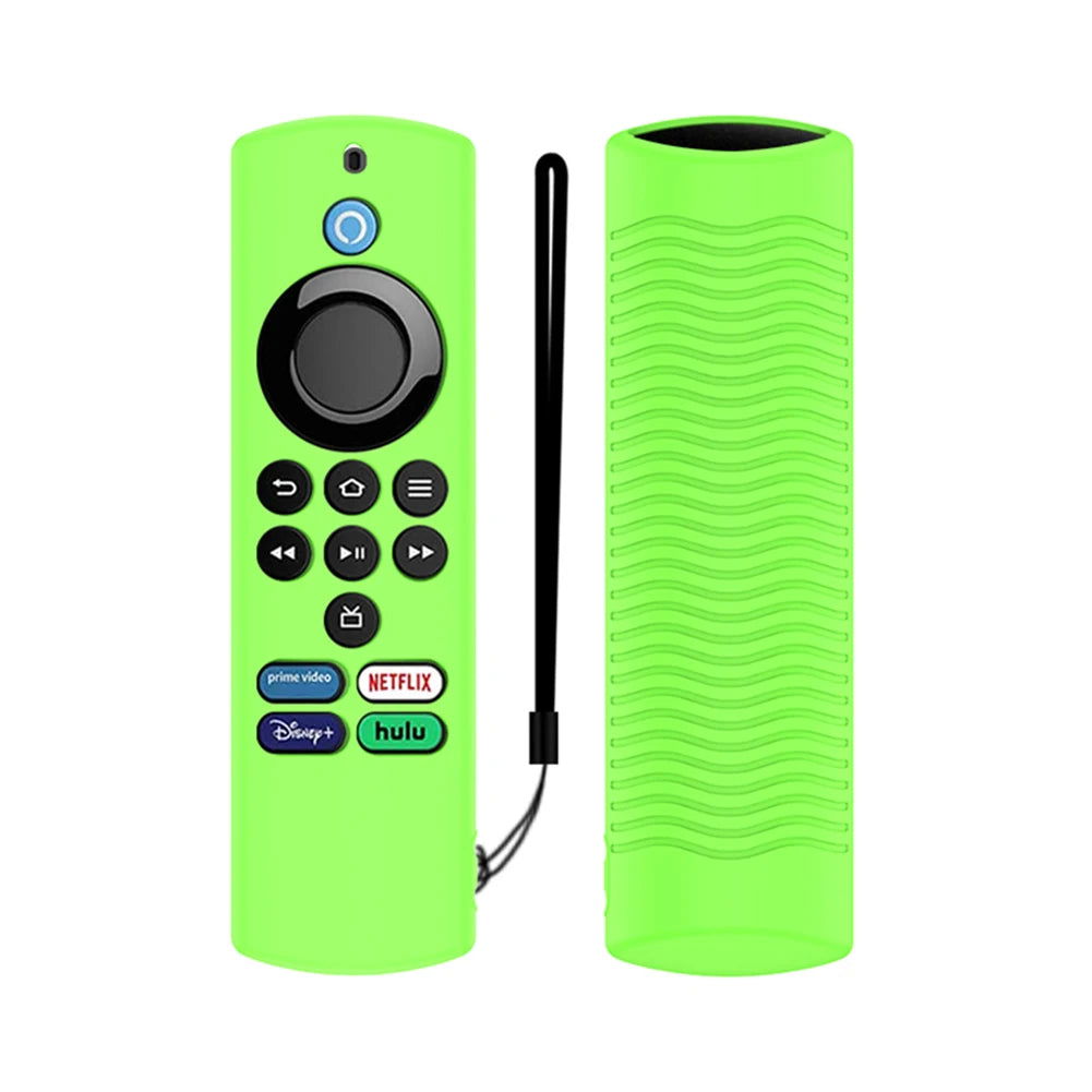 Remote Controller Cover with Lanyard Drop-proof Protector for Amazon Fire TV Stick Lite Television Accessories - Slobuy