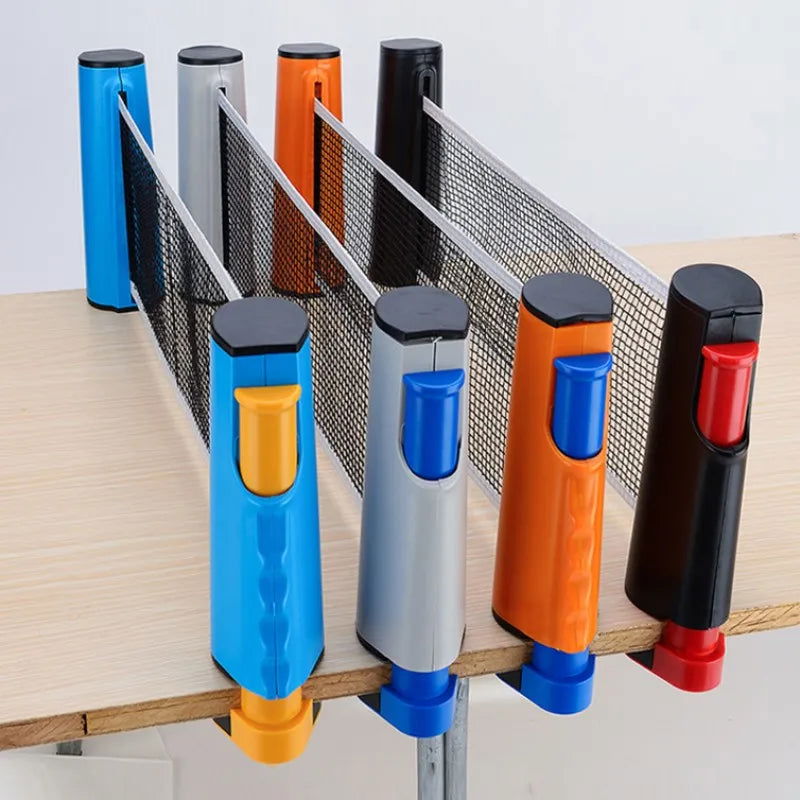 Retractable Table Tennis Net Portable Ping Pong Net 175cm Scalable Suit for any Table - Slobuy