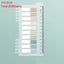 Retro Morandi Markers Paper Index Notepad Bookmark Stickers Memo Pad Sticky Notes Paper School Supplies Kawaii Stationery - Slobuy