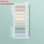 Retro Morandi Markers Paper Index Notepad Bookmark Stickers Memo Pad Sticky Notes Paper School Supplies Kawaii Stationery - Slobuy