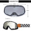 Retro Motorcycle Goggles Glasses Motocross Sunglasses Vintage Helmet Cycling Racing Cafe Racer Chopper,Ship within 24 hours - Slobuy