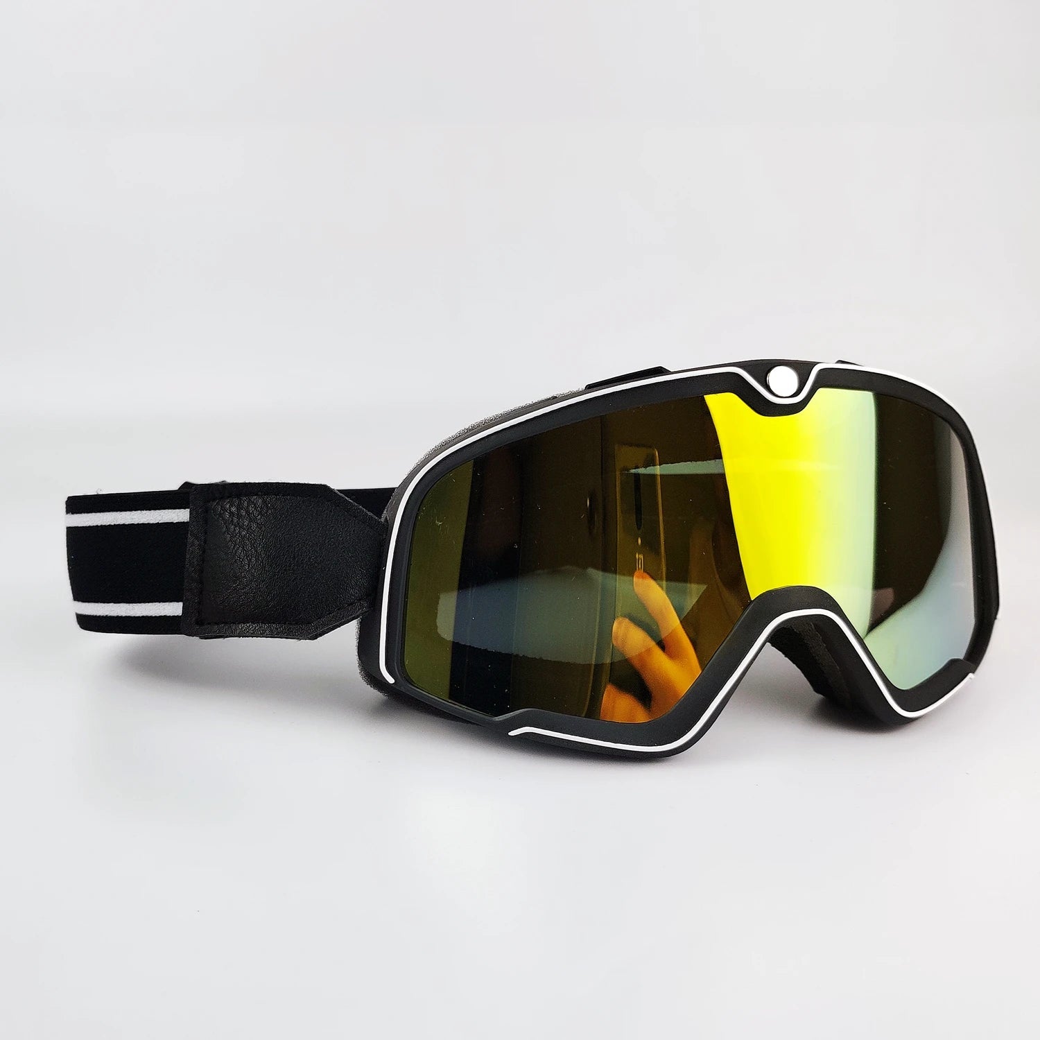 Retro Motorcycle Goggles Glasses Motocross Sunglasses Vintage Helmet Cycling Racing Cafe Racer Chopper,Ship within 24 hours - Slobuy