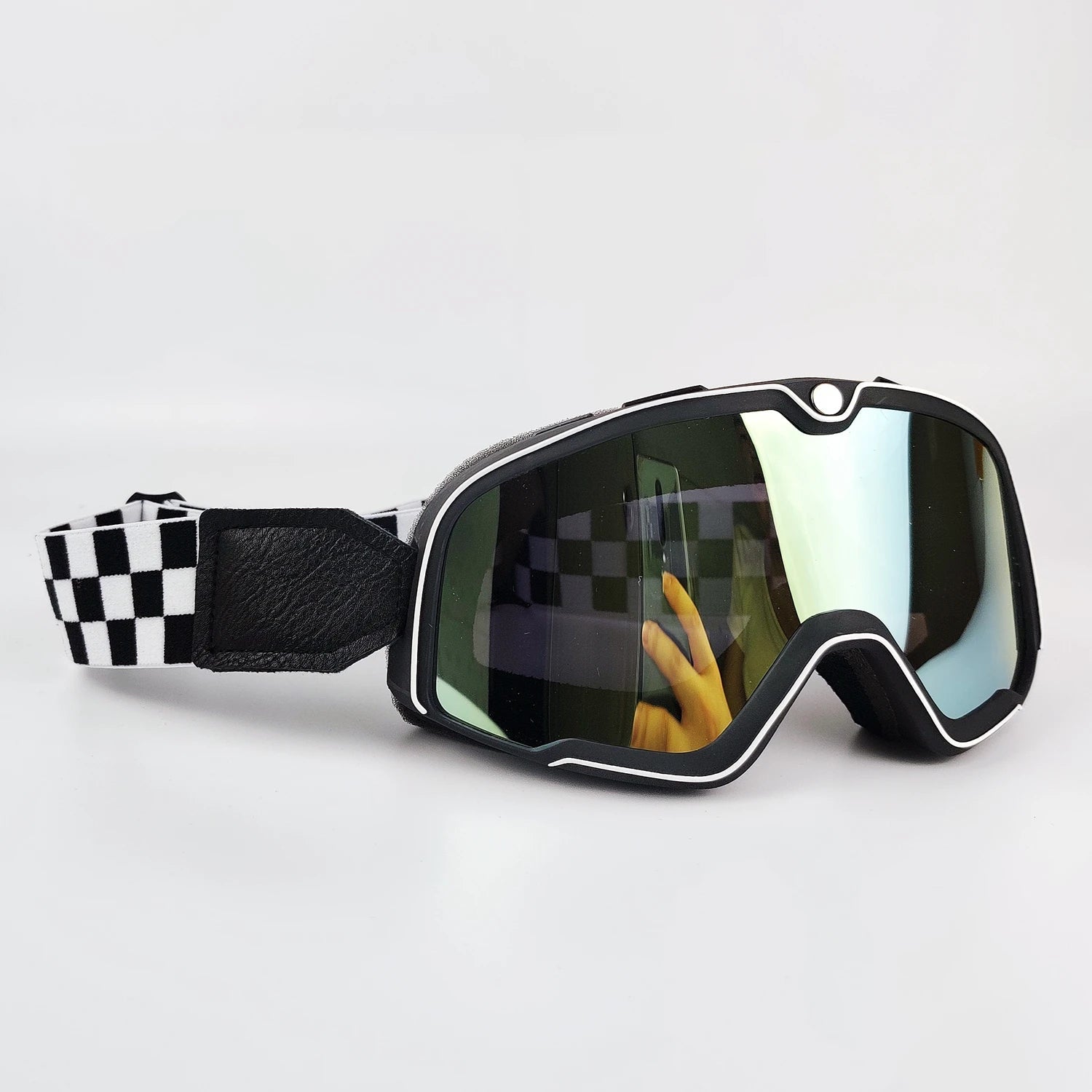 Retro Motorcycle Goggles Glasses Motocross Sunglasses Vintage Helmet Cycling Racing Cafe Racer Chopper,Ship within 24 hours - Slobuy