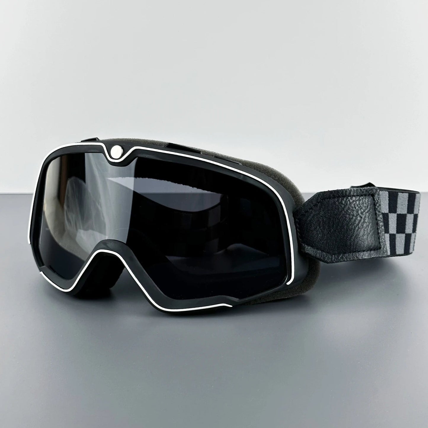 Retro Motorcycle Goggles Glasses Motocross Sunglasses Vintage Helmet Cycling Racing Cafe Racer Chopper,Ship within 24 hours - Slobuy