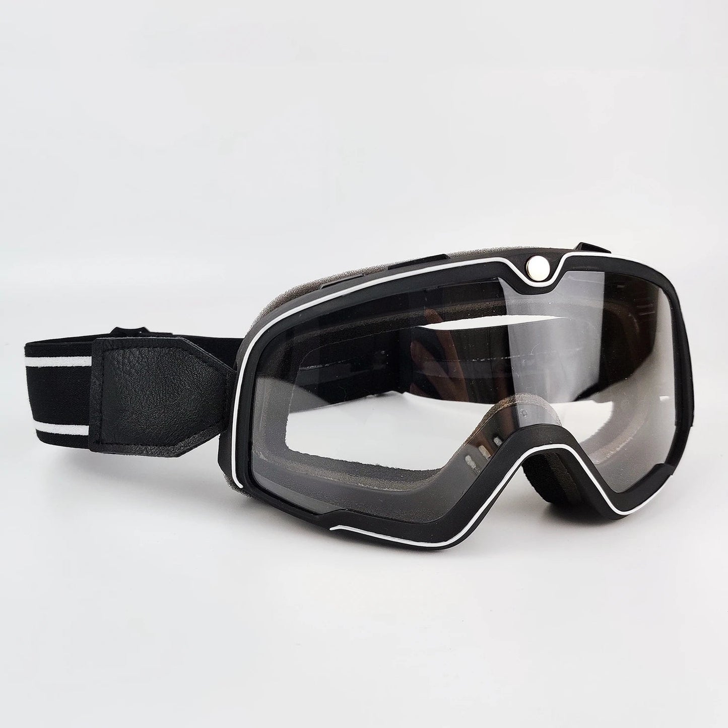 Retro Motorcycle Goggles Glasses Motocross Sunglasses Vintage Helmet Cycling Racing Cafe Racer Chopper,Ship within 24 hours - Slobuy
