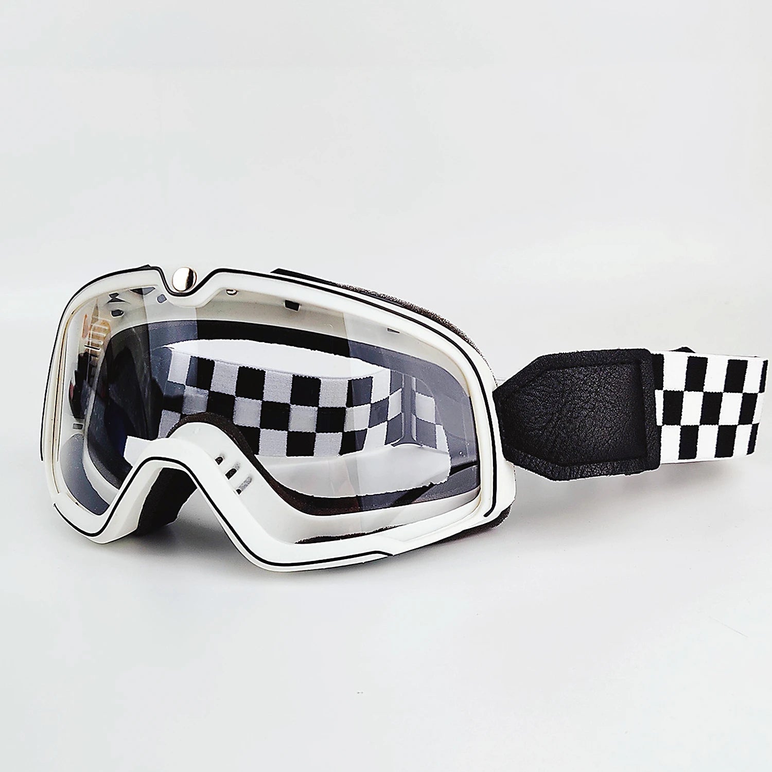 Retro Motorcycle Goggles Glasses Motocross Sunglasses Vintage Helmet Cycling Racing Cafe Racer Chopper,Ship within 24 hours - Slobuy