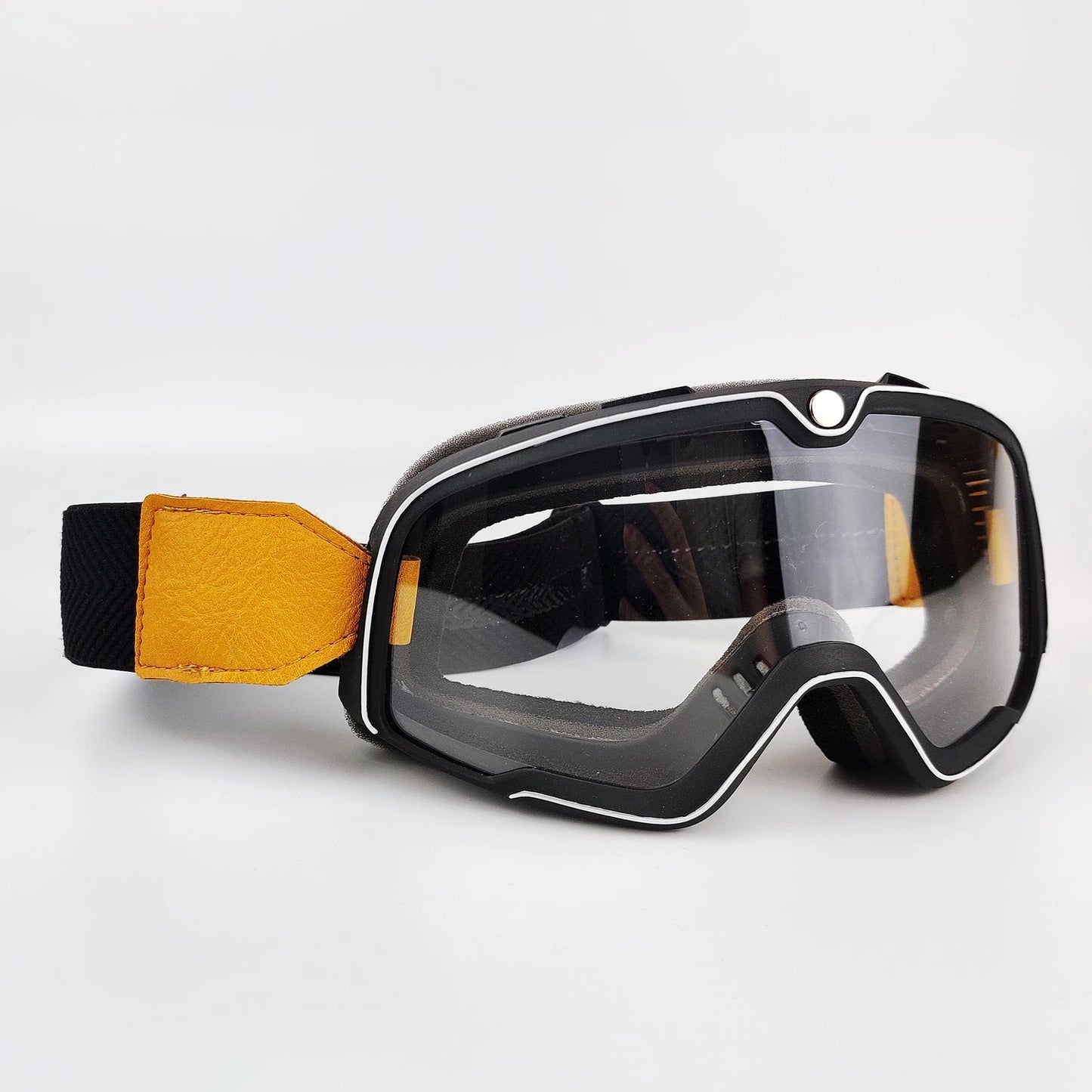Retro Motorcycle Goggles Glasses Motocross Sunglasses Vintage Helmet Cycling Racing Cafe Racer Chopper,Ship within 24 hours - Slobuy