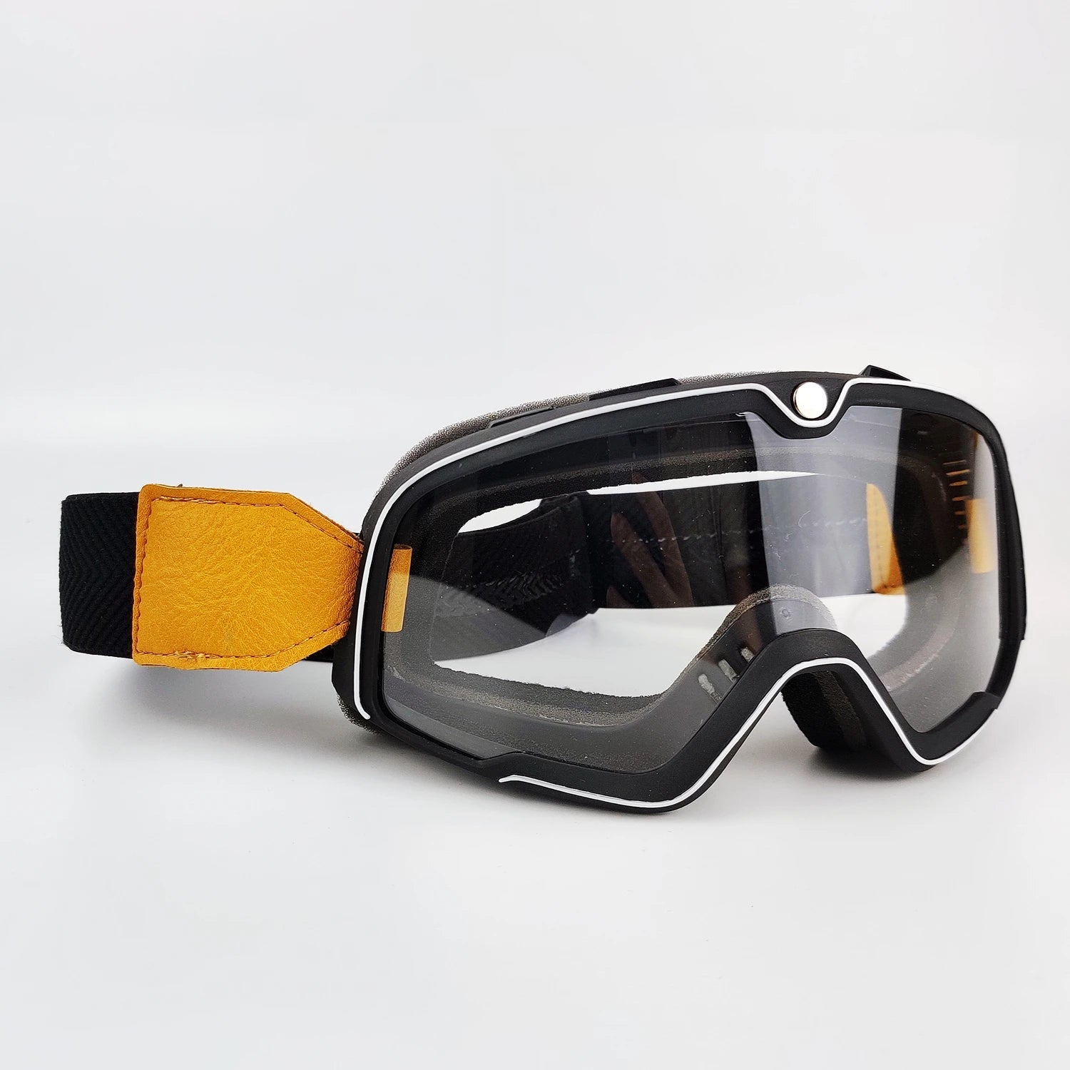 Retro Motorcycle Goggles Glasses Motocross Sunglasses Vintage Helmet Cycling Racing Cafe Racer Chopper,Ship within 24 hours - Slobuy